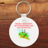 ontwerp voor scabble en crossword game player sleutelhanger (Voorkant)