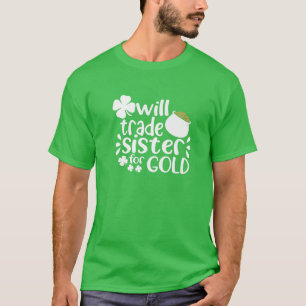 Ontwerp voor Siblings Love Joke Trade Sister voor T-shirt