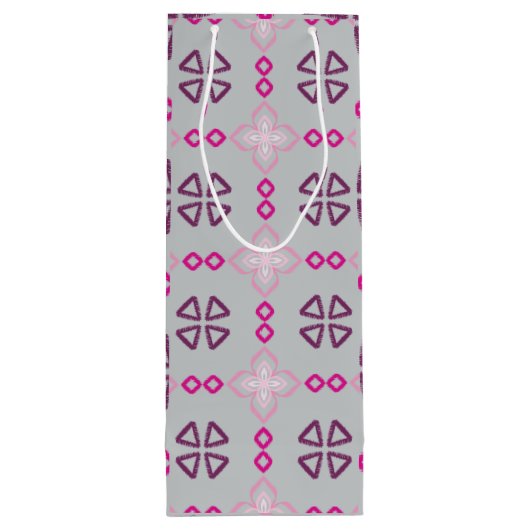 ontwerp voor stof, behang, inpakpapier, wijn cadeautas (Achterkant)