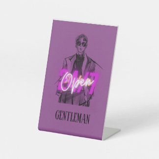 Ontwerp voor T-shirt Reclamebord Met Voetstuk