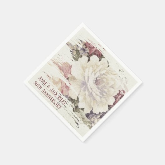  ontwerp voor tapijten van abstract roos servet (Hoek)