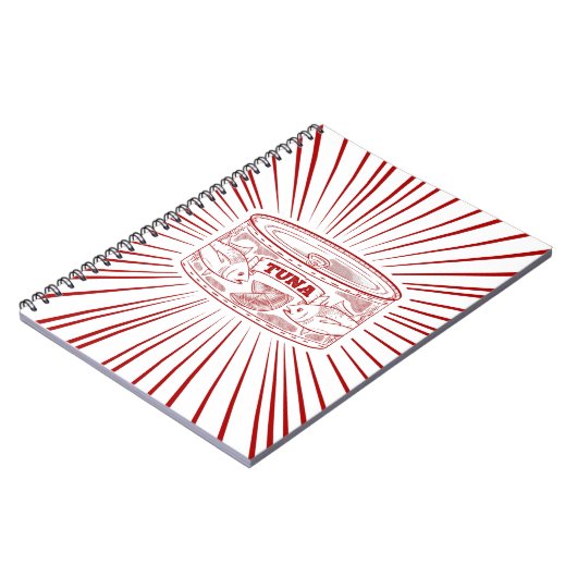 ontwerp voor tonijn notitieboek (Linkerzijde)