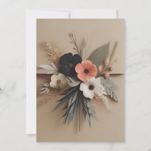 Ontwerp voor uitnodigingen voor aangepaste gebeurt