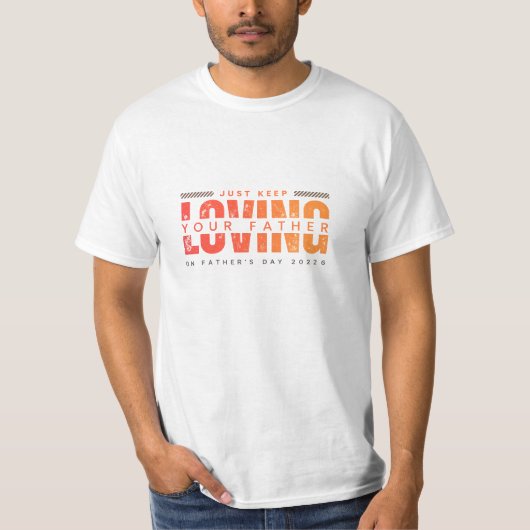 Ontwerp voor Vaderdag 2026 T-shirt (Voorkant)