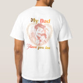 Ontwerp voor vaderdag | vaderdag t-shirt ontwerp (Achterkant)