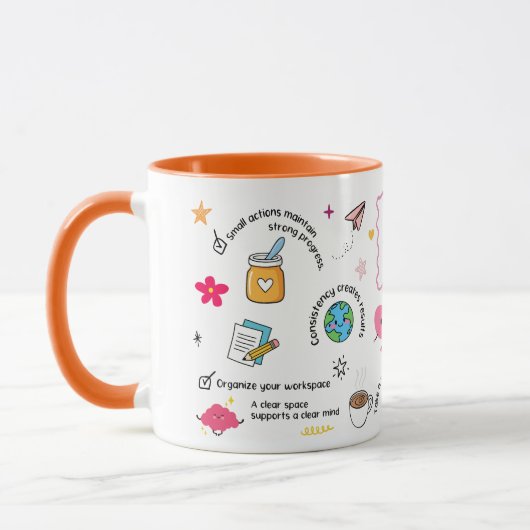 Ontwerp voor 'Vandaag Te Doen' Mok (Links)