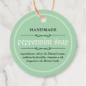 Ontwerp voor verpakking met zeeplabel bedankjes labels (Voorkant)