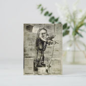  ontwerp voor Victoriaans duiktoestel Briefkaart (Staand voorkant)