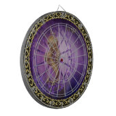 ontwerp voor virgo Zodiac Astrology Horoscope Dartbord (Voorkant Links)