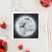 ontwerp voor volle motorvleermuizen, Halloween Ful Servetten (Insitu)