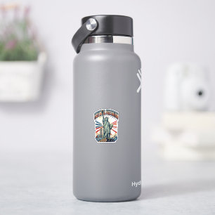 Ontwerp voor Vrije Geest Vrije Natie Sticker