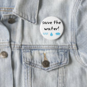 Ontwerp voor waterbehoud! ronde button 5,7 cm (In situ)