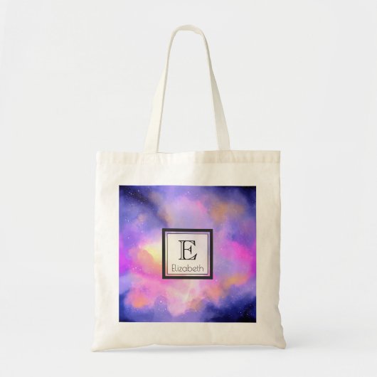 Ontwerp voor Waterverf koelen met surrealistische  Tote Bag (Voorkant)
