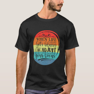 Ontwerp voor World Photo's Day Camera Photography T-shirt