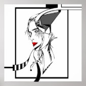 ontwerp voor zadeldoek poster (Voorkant)