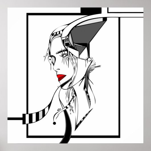 ontwerp voor zadeldoek poster (Voorkant)