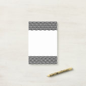 Ontwerp voor zwart en grijs hart post-it® notes (Op bureau)
