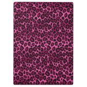  ontwerp voor zwart en helder roze glitter klembord (Achterkant)