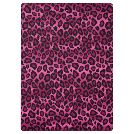  ontwerp voor zwart en helder roze glitter klembord (Achterkant)