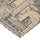 Ontwerp voor zwart en tan Art Deco Tafelkleed (Gekanteld)