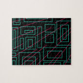 ontwerp voor zwarte achtergrond legpuzzel (Horizontaal)