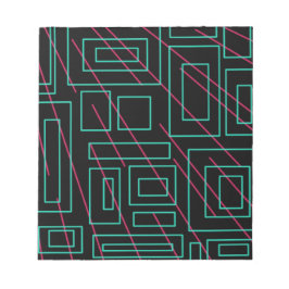 ontwerp voor zwarte achtergrond notitieblok