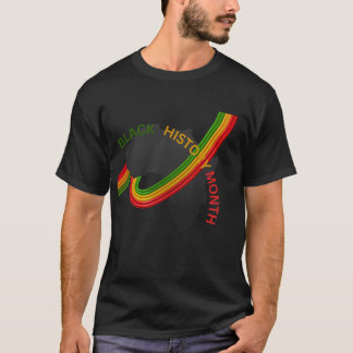 ontwerp voor zwarte geschiedenis t-shirt
