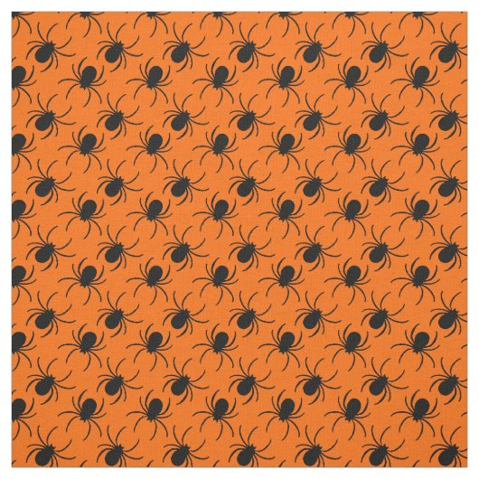 ontwerp voor zwarte spinhalloween stof (Swatch)