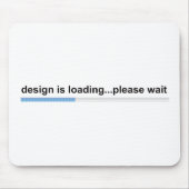 ontwerp wordt geladen muismat (Voorkant)