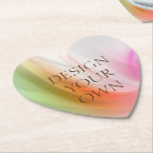 Ontwerp zelf kartonnen onderzetters (Gekanteld)