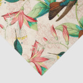 Ontwerp zes Humming Birds-reeks Tissuepapier (Detail)