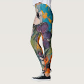 Ontwerp zomerbloemen leggings (Links)