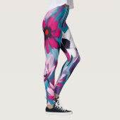 Ontwerp zomerbloemen leggings (Rechts)