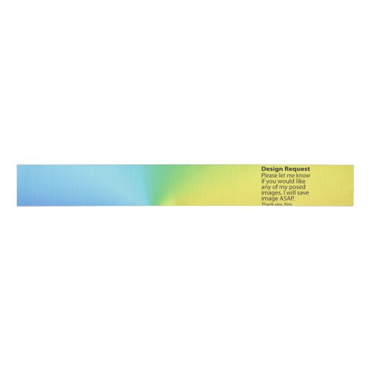 Ontwerpaanvraag 3-inch breedband grosgrain lint (Voorkant)