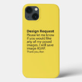 Ontwerpaanvraag Case-Mate iPhone Case (Achterkant)