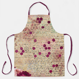 Ontwerpacht van de Bourgogne Bee-reeks Schort