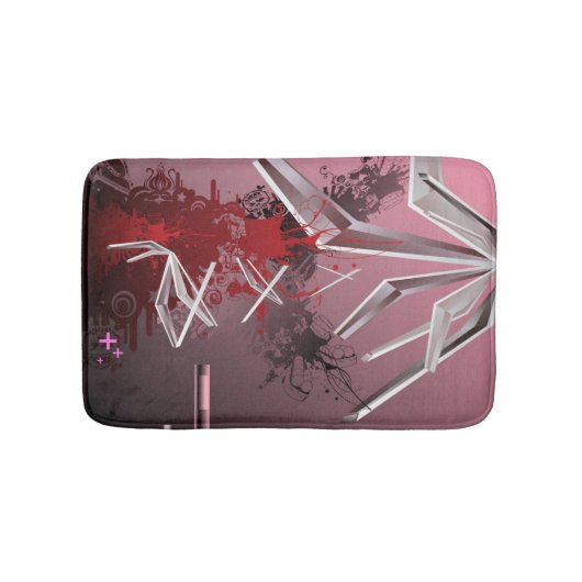 Ontwerpachtergrond Badmat (Voorkant)