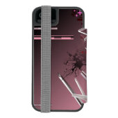 Ontwerpachtergrond Incipio iPhone Portemonnee Hoesje (Agenda Achterkant)