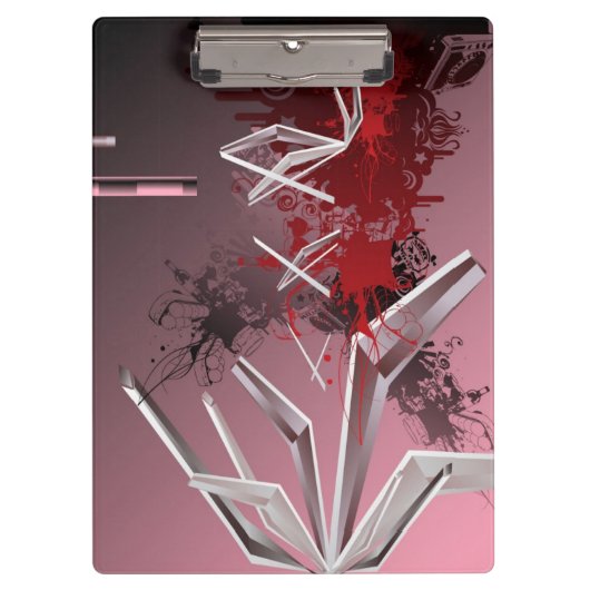 Ontwerpachtergrond Klembord (Voorkant)