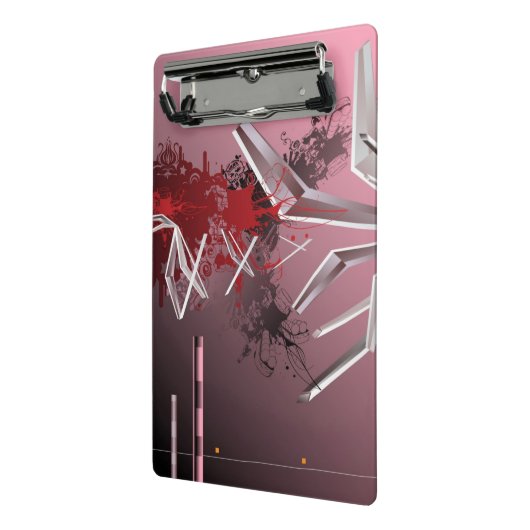 Ontwerpachtergrond Mini Klembord (Angled2)