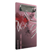 Ontwerpachtergrond Mini Klembord (Schuin)