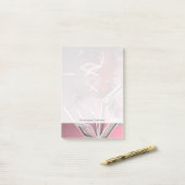 Ontwerpachtergrond Post-it® Notes (Op bureau)