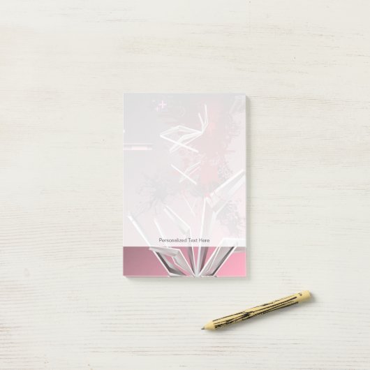 Ontwerpachtergrond Post-it® Notes (Op bureau)