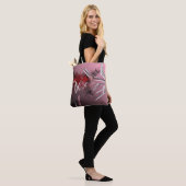 Ontwerpachtergrond Tote Bag (Op model)