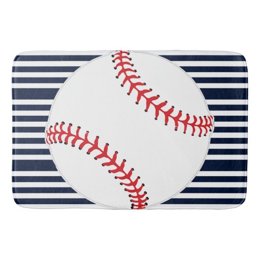 Ontwerpbad van honkbalband badmat (Voorkant)