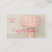 Ontwerpbakken voor aangepaste kake- en bruiloft visitekaartje (Achterkant)