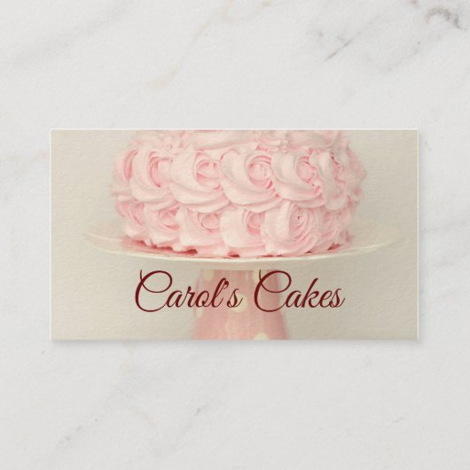 Ontwerpbakken voor aangepaste kake- en bruiloft visitekaartje (Achterkant)