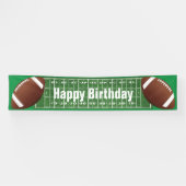 Ontwerpbanner football spandoek (Horizontaal)