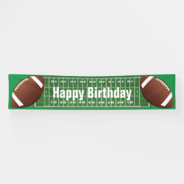 Ontwerpbanner football spandoek