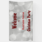 Ontwerpbanner voor kerstfeestjes spandoek (Verticaal)